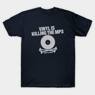 Vinyl Is Killing The MP3 T-Shirt